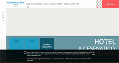 Desktop Screenshot of hotelbravo.it